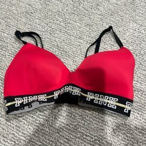 Pink bra 
